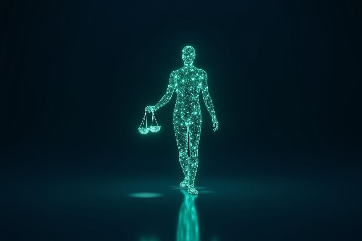 AI倫理とデータガバナンスを表現する概念図